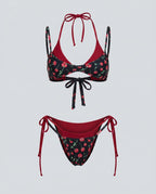 French Retro Bikini Set