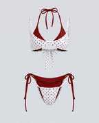 French Retro Bikini Set