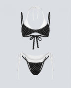 French Retro Bikini Set