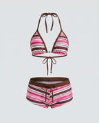 Y2K Retro Bikini Set