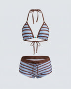 Y2K Retro Bikini Set